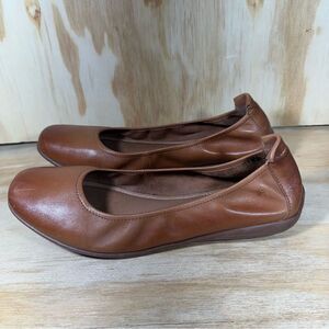Josef Seibel Brown Leather Flats Women’s Size 10